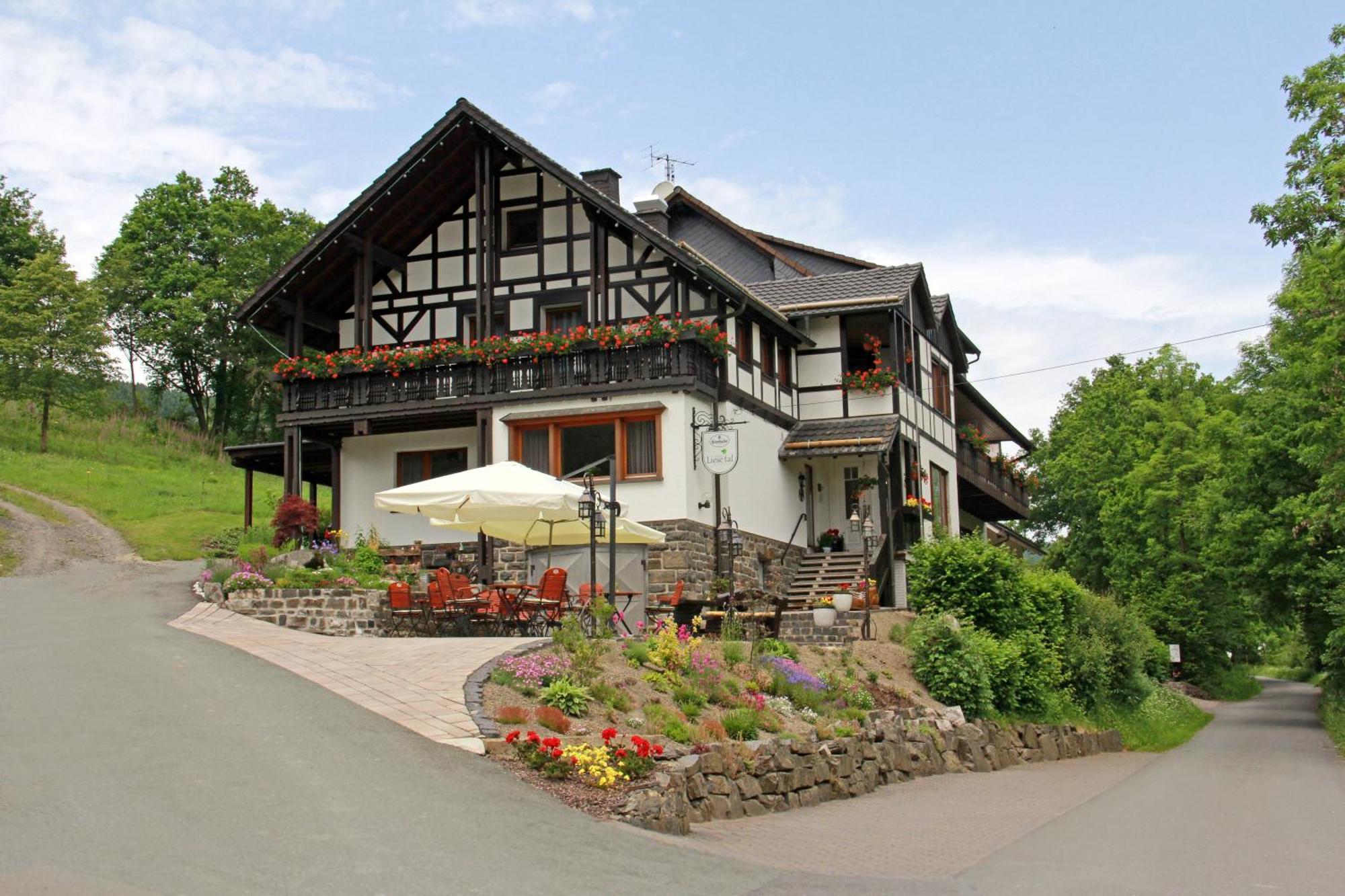 הלנברג Landidyll Landhaus Liesetal מראה חיצוני תמונה